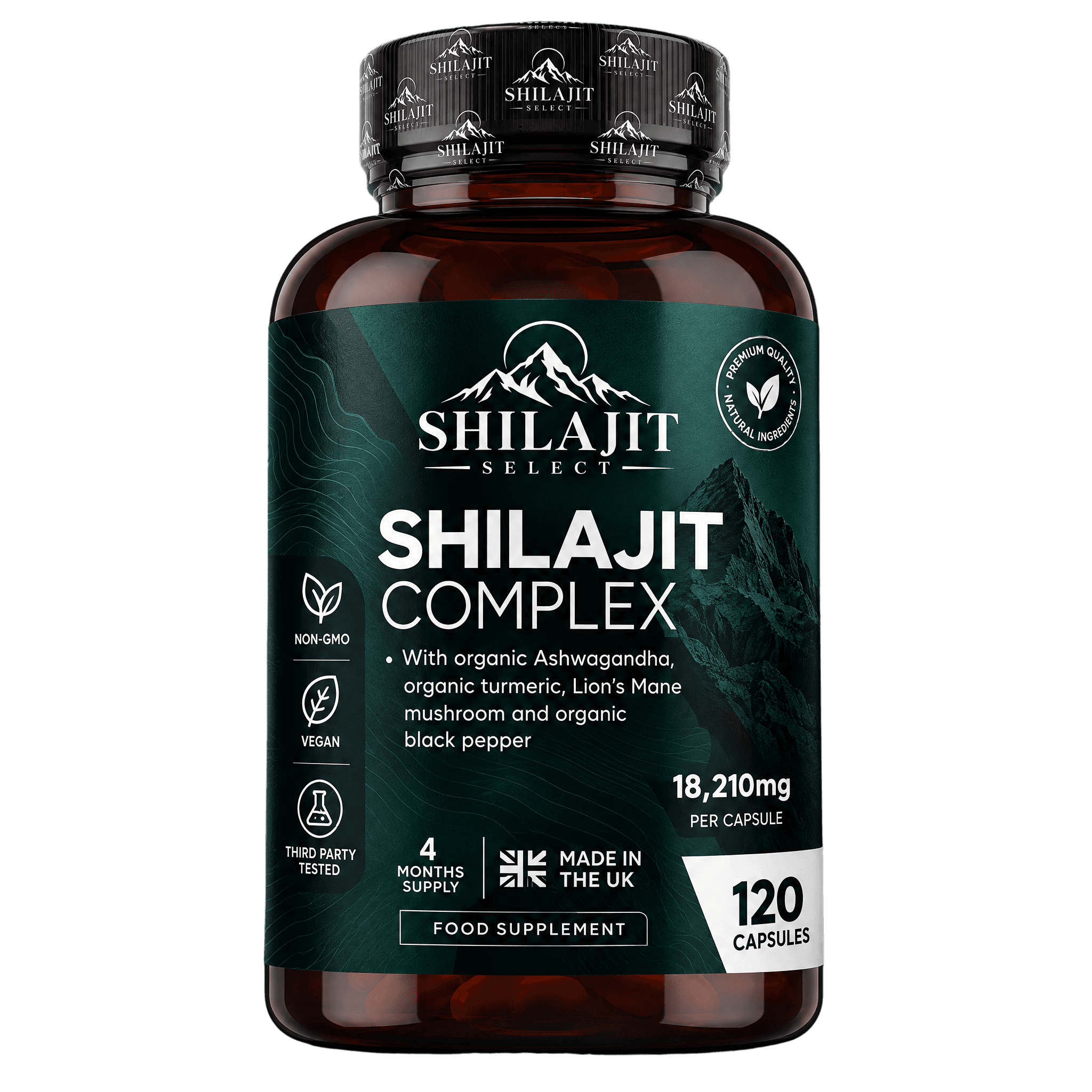 Vrijstaande Shilajit Complex capsuleverpakking