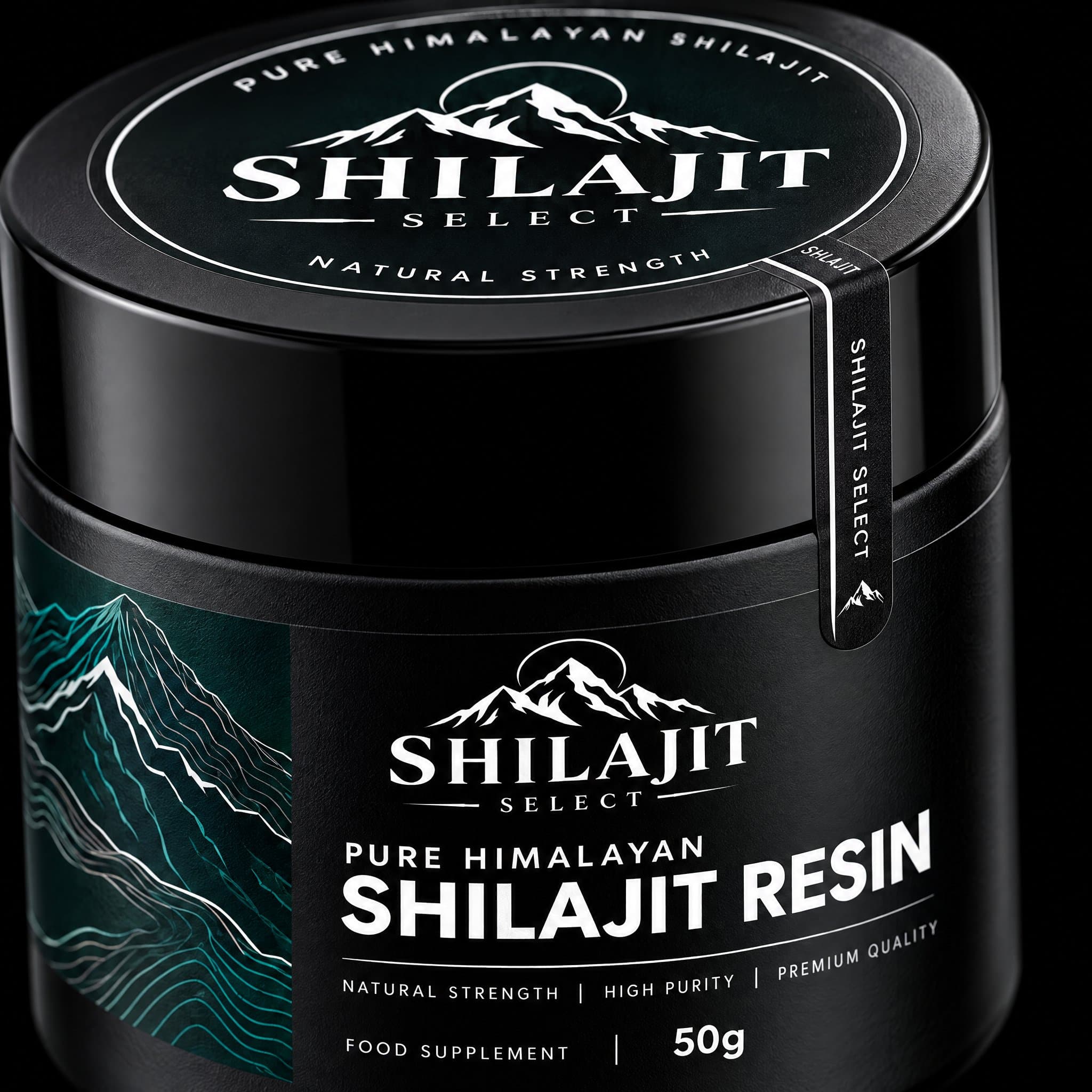 Shilajit Pure aus der Nähe