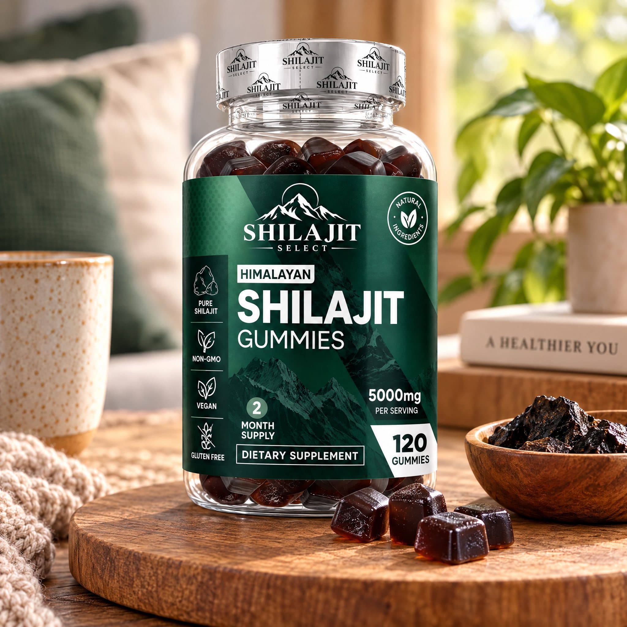 Shilajit Gummies aus der Nähe